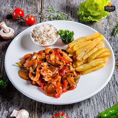 MEXİCAN SOSLU TAVUK